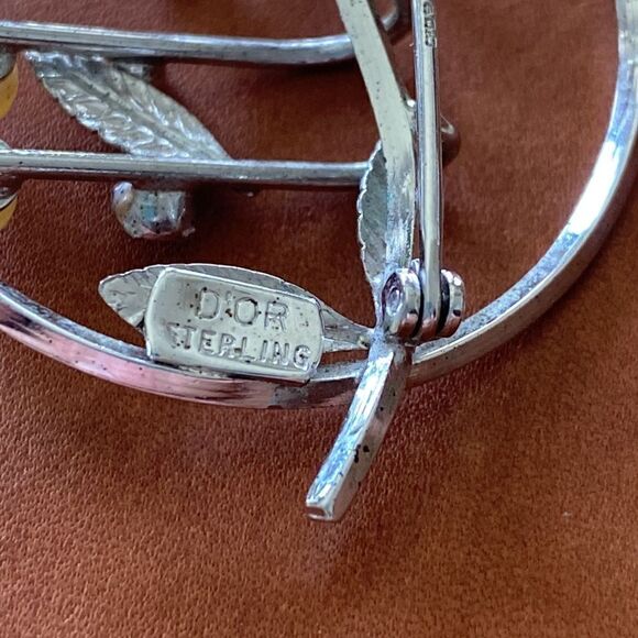 D’or  sterling silver brooch - Picture 3 of 5